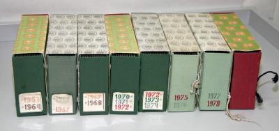 Karty FDC lata 1963-1980 - 8szt. klaserów
