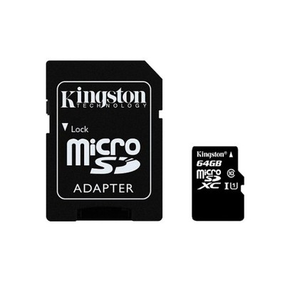 KINGSTON 64GB microSD ADAPTER SD SDC464GB BLISTE