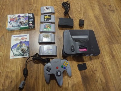 Nintendo 64 zestaw: konsola + gry