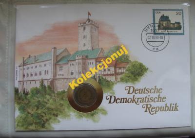 Koperta numizmatyczna DDR
