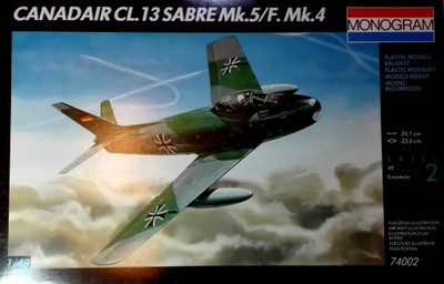 CANADAIR CL.13 SABRE Mk.5/F Mk 4 *** MONOGRAM