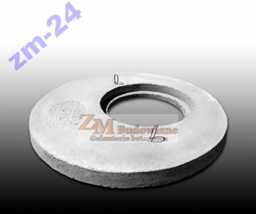 ZM pokrywa betonowa 1200/600 mm na kręgi z otworem - 6694451698 - oficjalne  archiwum Allegro