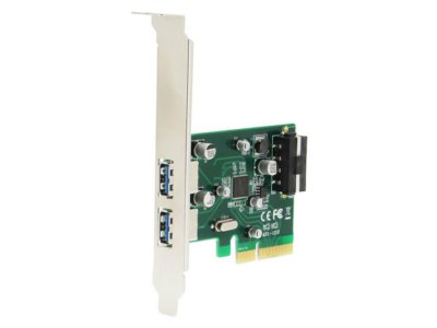 3.3 2-port PCI Express to USB 3.1 Adapter dodocool
