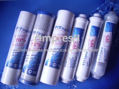 KP-RO7-FITAQUA Komplet wkładów osmoza filtr wody