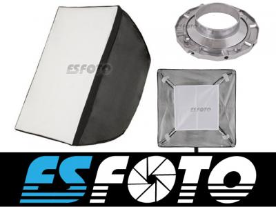 Softbox Powerlux ECO 40x40cm Podwójny Dyfuzor