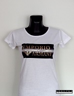 Koszulki Emporio Armani, Versace, Moschino damskie - 5764078891 - oficjalne  archiwum Allegro