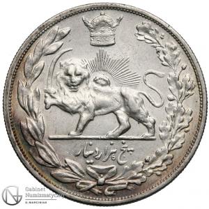 1482. Iran 5000 dinars (1927-29) st.2- ładne