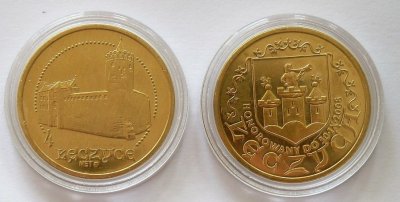 4 Łęczyce - Łęczyca moneta zastępcza 2008 r.