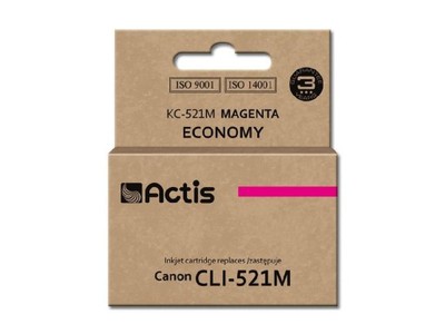 Actis tusz Canon CLI-521M  (CHIP) KC-521M