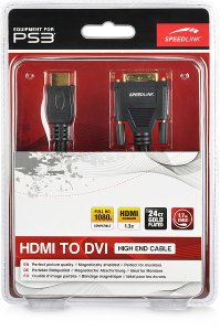 SPEEDLINK PS3 HDMI to DVI High End Cable