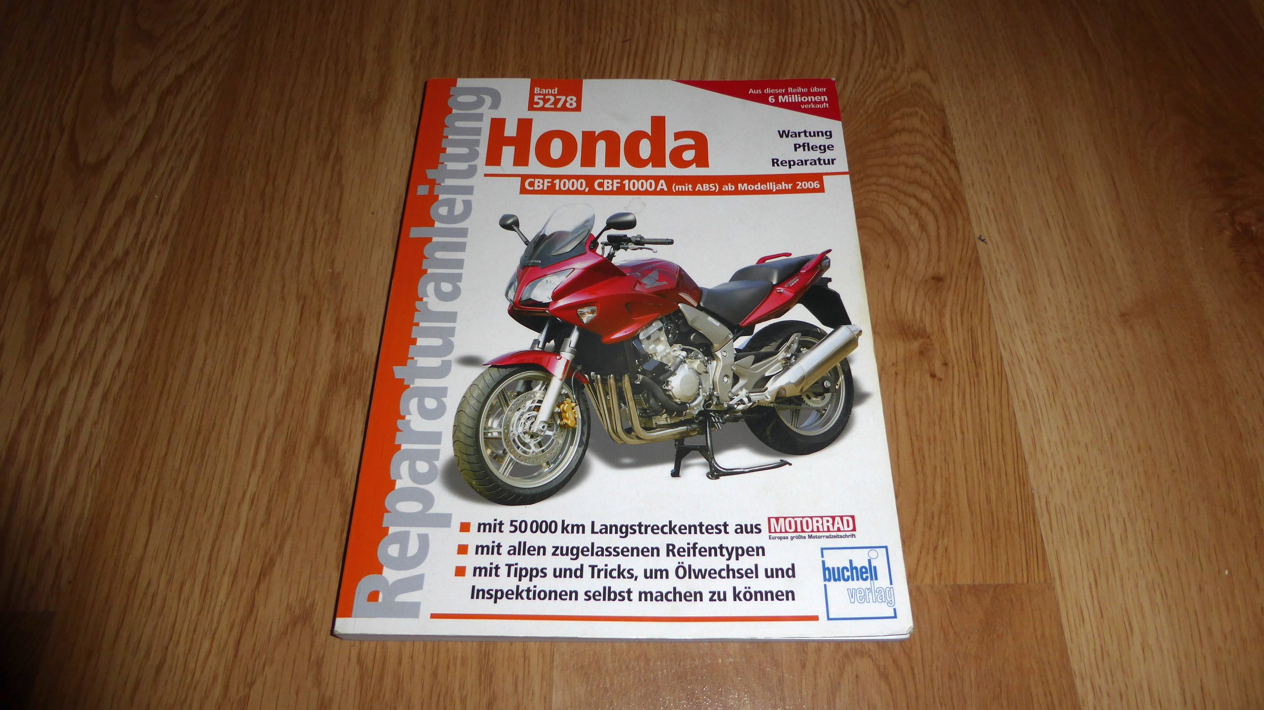 Instrukcja napraw Honda CBF 1000 2006-2010