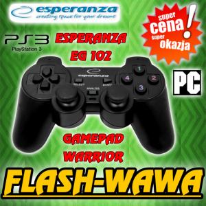 GAMEPAD ESPERANZA WARRIOR EG102 DO PC PS3 NOWY ! - 4304140108 - oficjalne  archiwum Allegro