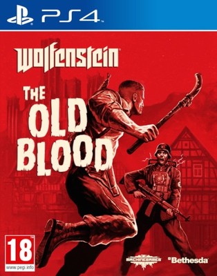 Wolfenstein The Old Blood - PS4 Użw Game Over KRK