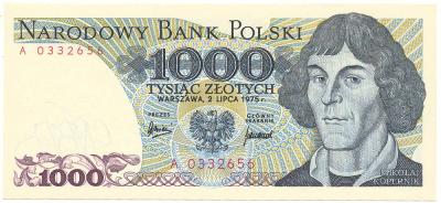269. 1.000 zł 1975 - A - st.1