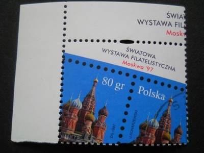 Polska - WF Moskwa 97' - Fi. 3529 kasowany