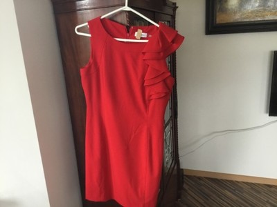 Sukienka czerwona Calvin Klein