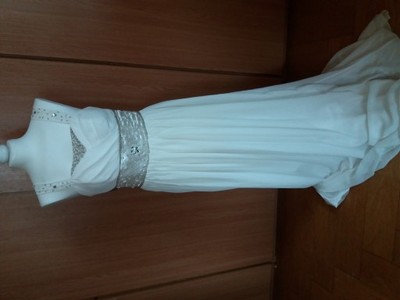 piękna suknia ślubna greczynka rozmiar 38