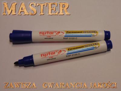 Marker permanentny RYSTOR NIEBIESKI RSP0120 C