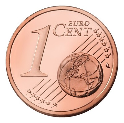 1 Euro cent Estonia 2012r