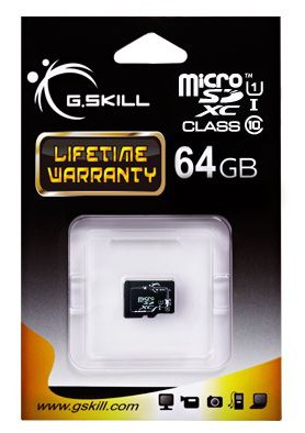 G.SKILL Micro SDXC 64GB Class 10 UHS-I