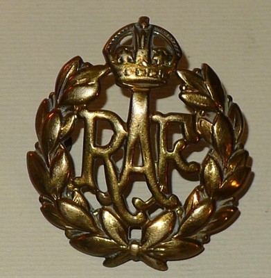 Odznaka RAF na czapkę 2 Wojna Światowa !