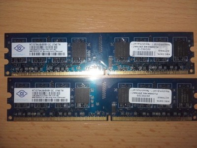 PAMIĘĆ DDR2 2GB NANYA PC5300 667MHZ !!!