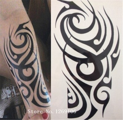 Tatuaz zmywalny tribal tattoo