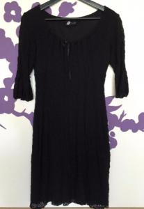 Czarna sukienka koronkowa Orsay 38
