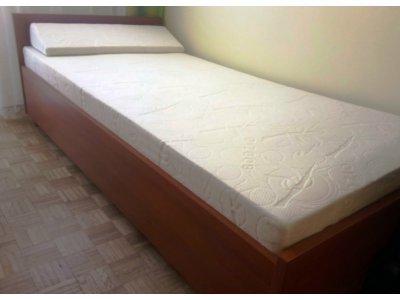 łóżko jednoosobowe Grenada z materacem - 6672976485 - oficjalne archiwum  Allegro