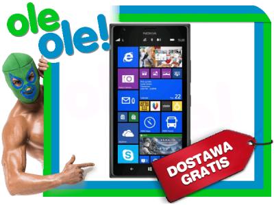 Czarny Smartfon Nokia Lumia 1520 6 cali 32GB 20Mpx