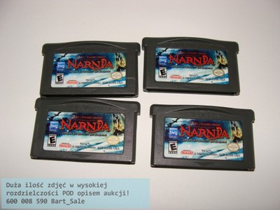Gra GBA Narnia The Lion The Witch Game Boy Advance