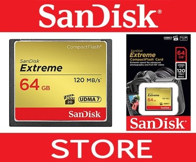 SanDisk CF Extreme 64GB UDMA 120MB/s