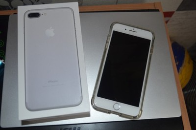iPhone 7 PLUS 256GB Silver Srebrny etui SPIGEN BCM