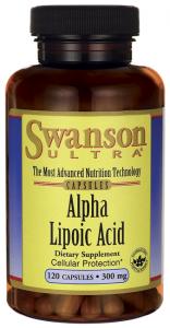Alpha Lipoic Acid-Kwas Alfa Liponowy 120kaps 300mg