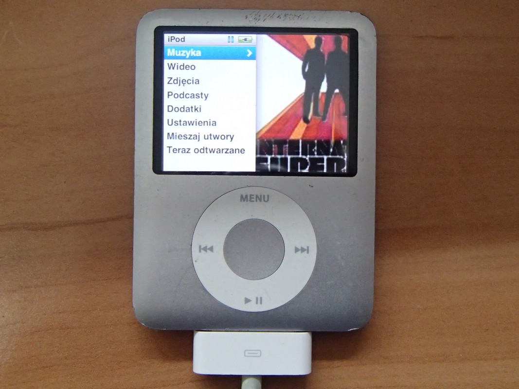 mp3 mp4 Apple iPod nano 3rd gen 4GB A1236 srebrny
