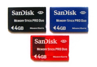 KARTA SanDisk 4GB MEMORY STICK PRO DUO MagicGate