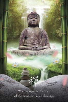 Zen Buddha - plakat, plakaty 40x50 cm