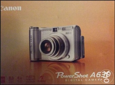 Aparat fotograficzny Canon A630