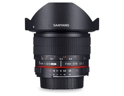 Samyang   8mm F3.5  /Sony E - 5 LAT GWARANCJA