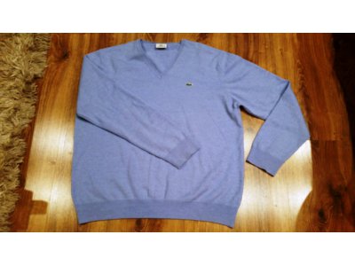 Sweter, bluza Lacoste niebieski, rozm. L/XL Łódź