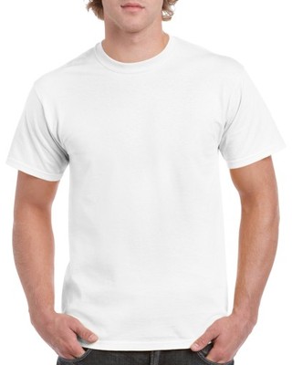 GILDAN koszulki HEAVY męskie T-shirt BIAŁE 180g XL - 6742346792 - oficjalne  archiwum Allegro