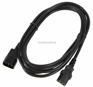 AN kabel zasilający / przedłużacz 3m IEC