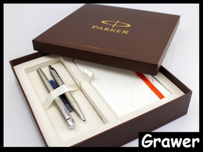 Zestaw Parker IM Brushed CT pióro długopis GRAWER