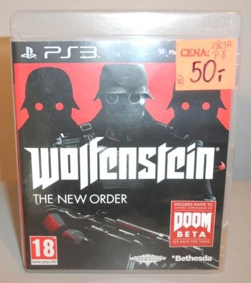 GRA WOLFENSTEIN THE NEW ORDER PS3