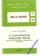 A. Strzałkowski - Z najnowszych osiągnięć