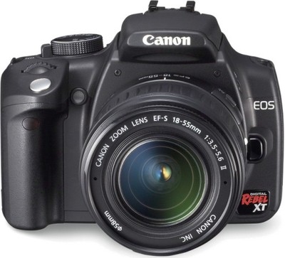 CANON EOS 350D 8.0Mpx + 18-55mm + 2GB Gwarancja FV - 6649932742 