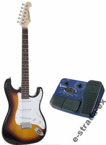 Gitara J&amp;D + Behringer X V-Amp LX1-X + Kabel