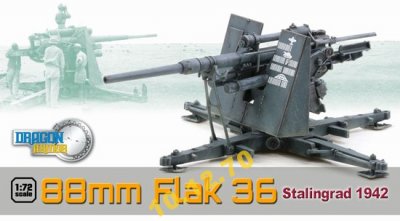 Działo FLAK 36 88mm - Stalingrad 1942 - 60630
