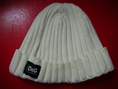 DOLCE GABBANA biała kremowa czapka j. nowa D&G - 4890229773 - oficjalne  archiwum Allegro