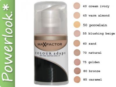 Max Factor Colour Adapt, podkład do makijażu 34 ml - 4824779067 - oficjalne  archiwum Allegro